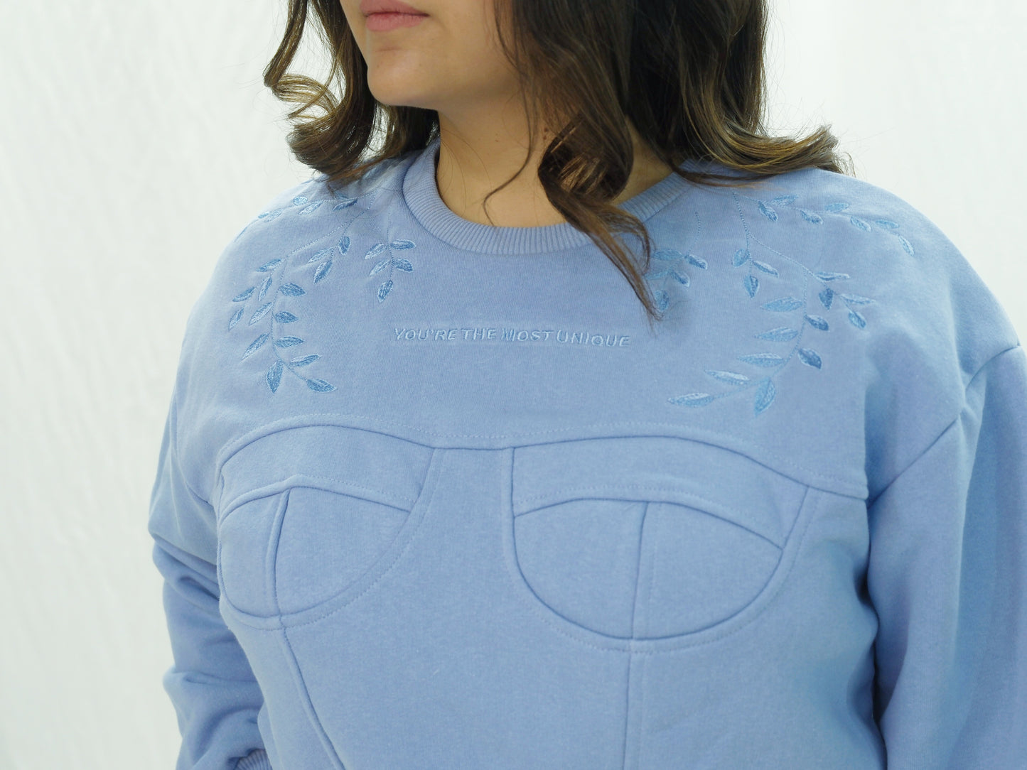 Gidgee pullover - Baby Blue